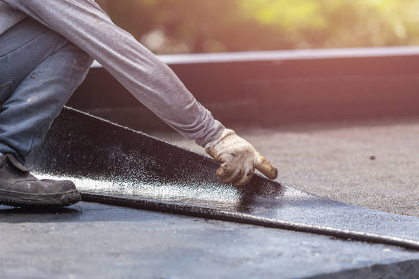 Professional Exterior Waterproofing technician working in Lexington, MN